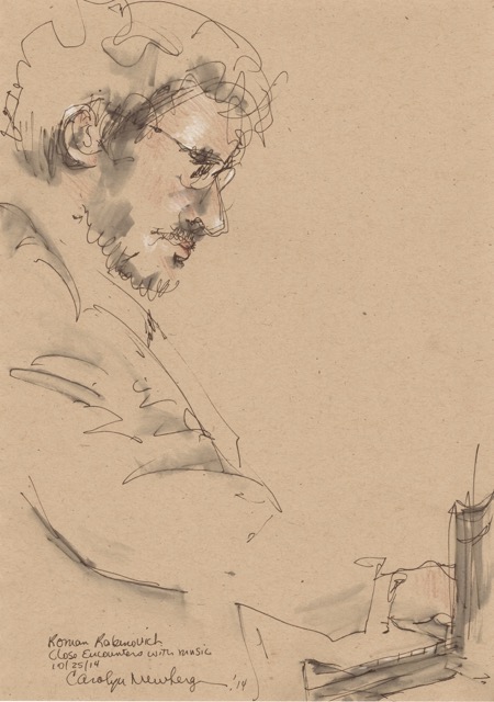 Roman Rabinovich. Illustration by Carolyn Newberger.