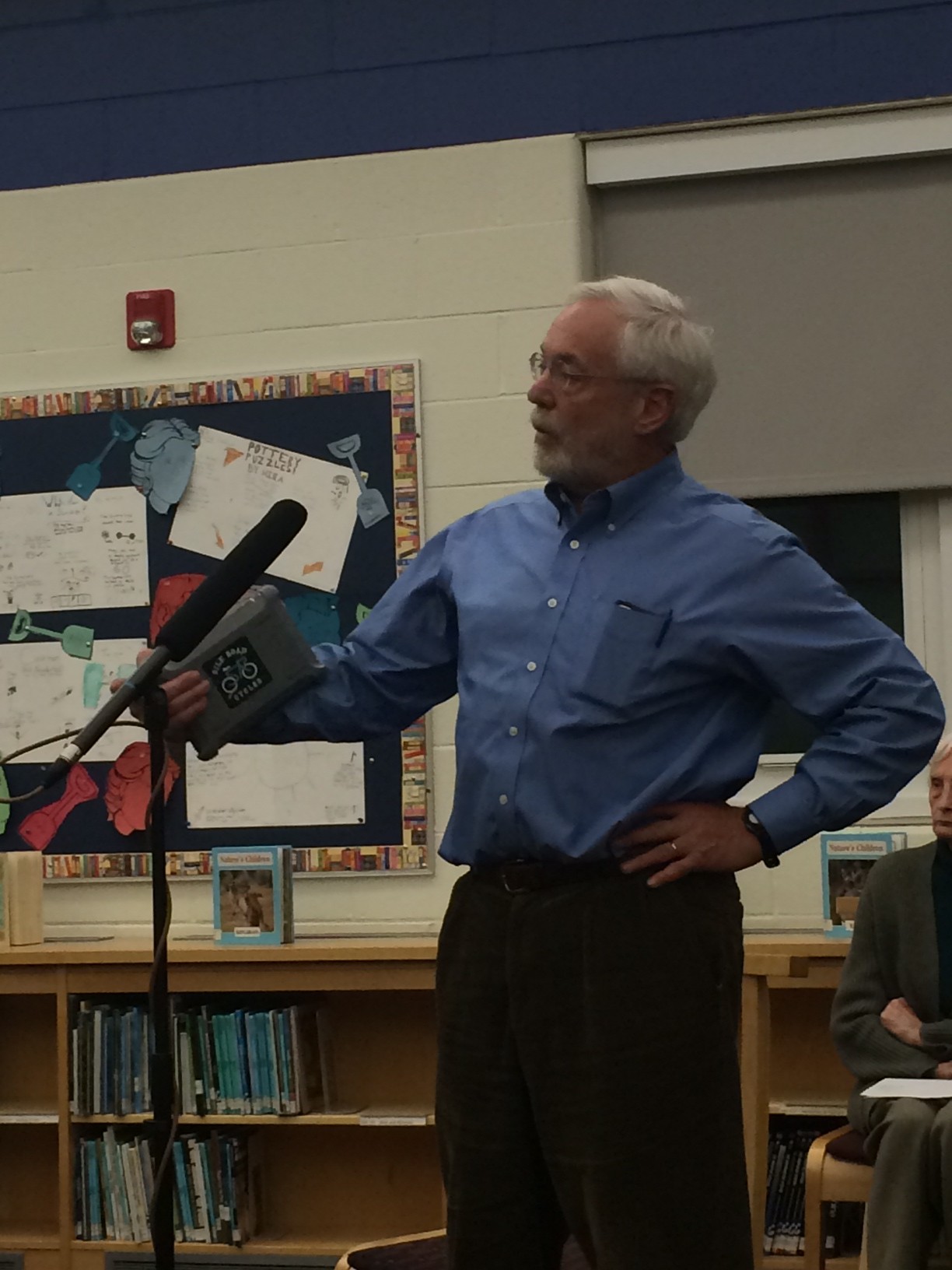Former School Committee member Alan Wilken from Stockbridge.