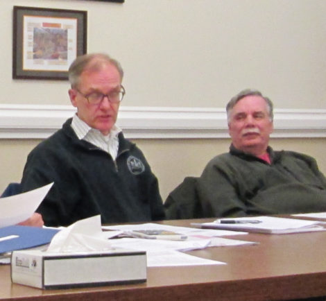 Committee members Thomas Blauvelt, left, and Walter F. Atwood III.