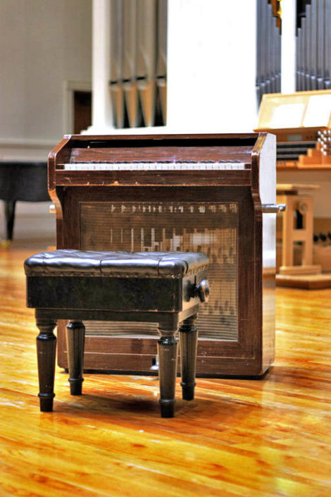 The celesta, invented in 1886.