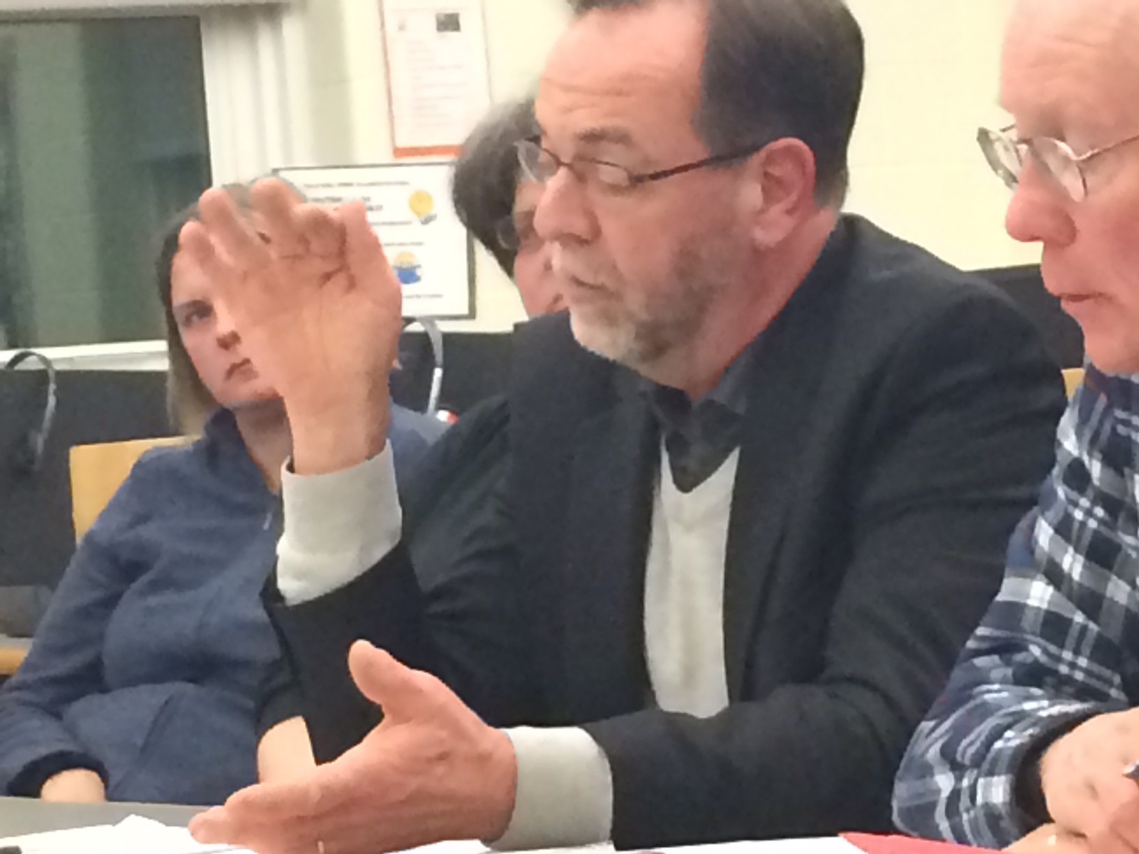 School Committee member Fred Clark.