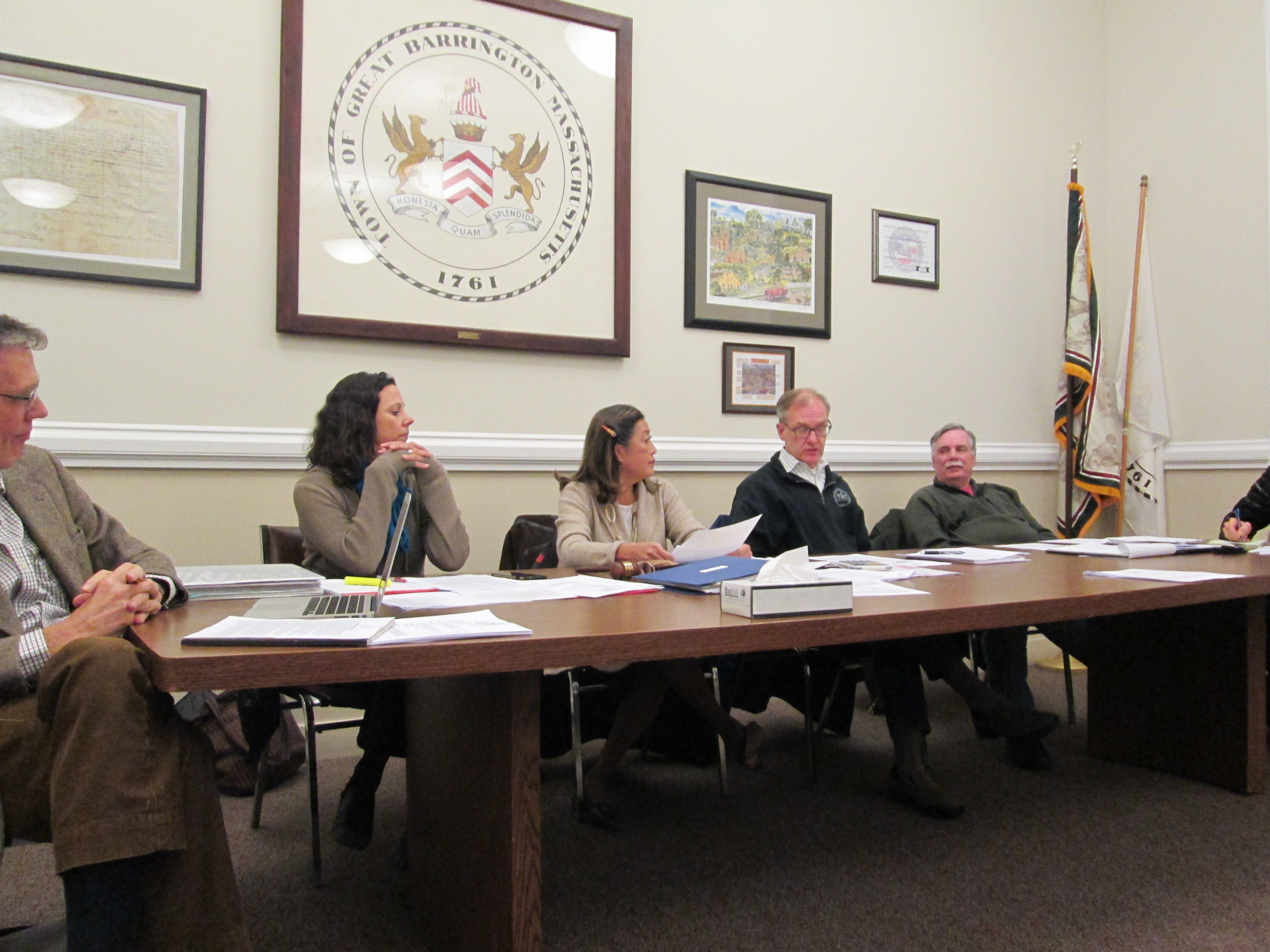 The Great Barrington Finance Committee voted 3-2 to support the petition to reorganize the regional school district.