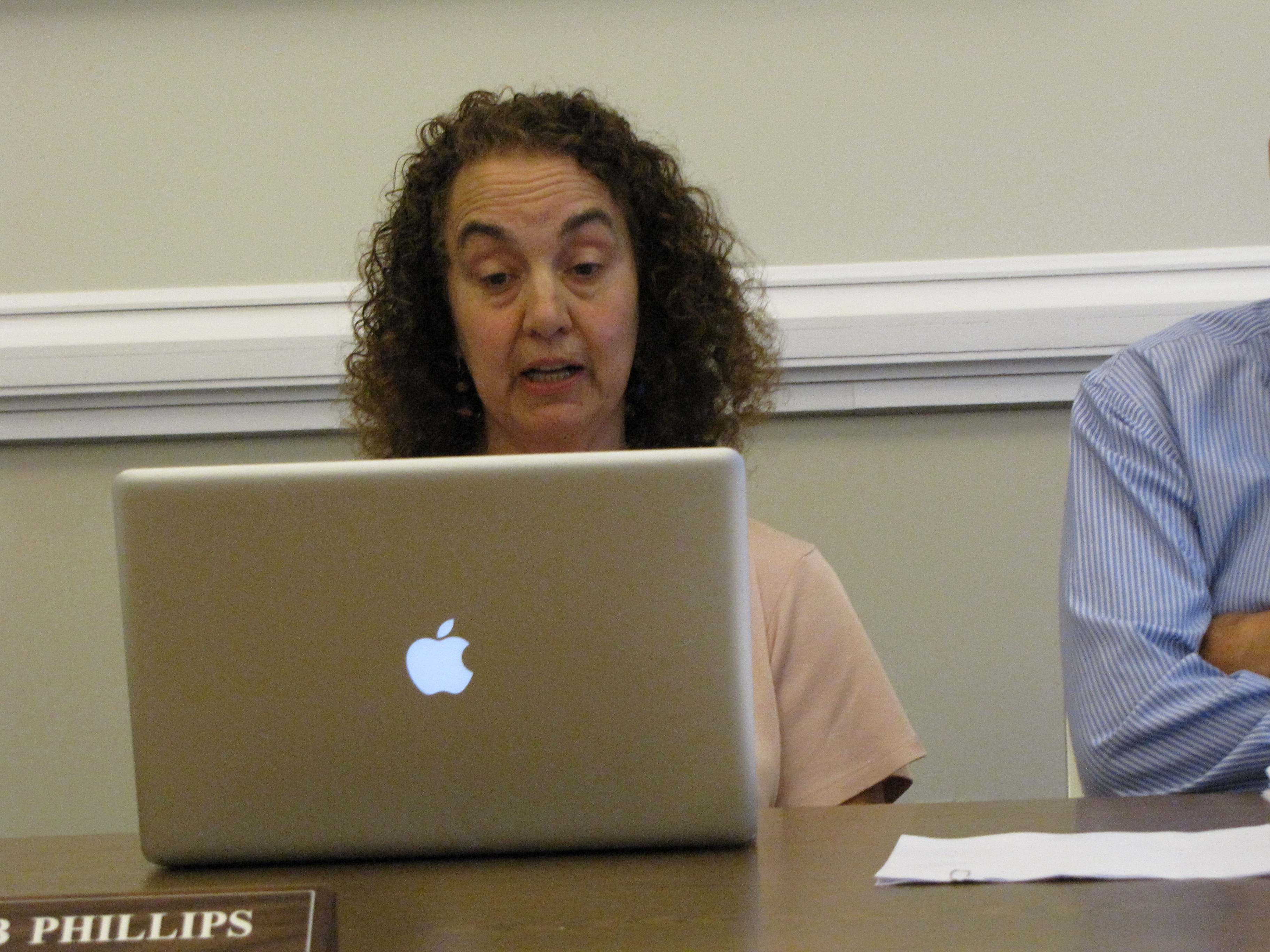 Select board Chair Deborah Phillips.