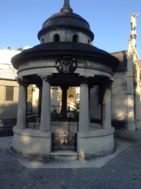 Tomb of the Talleyrand-Périgords. Photo: Joan Schenkar.