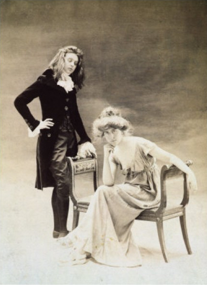 Renée Vivien and Natalie Barney.