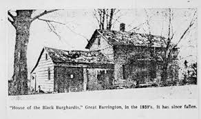 The Du Bois homestead on Route 23, as it stood when Du Bois was growing up. Courtesy University of Massachusetts