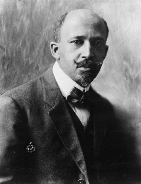 W.E.B. Du Bois in 1918. Photo courtesy of University of Massachusetts