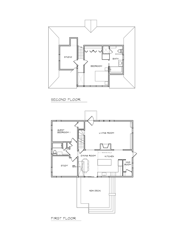 Floor plans.