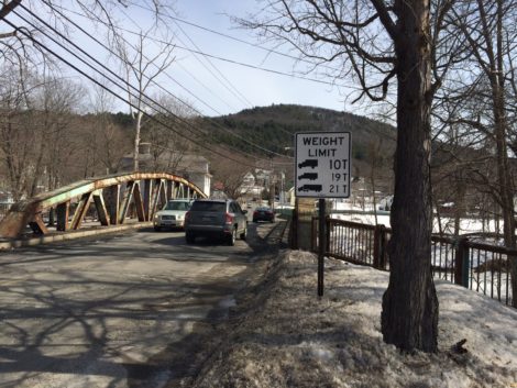 The Bridge Street bridge for whose repair $2 million had been secured in anticipation of the 100 Bridge Street development.