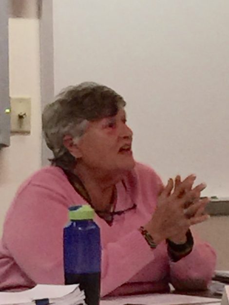 Community Preservation Committee Chair Karen Smith.
