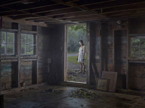 The Shed, 2013. By Gregory Crewdson.
Digital Pigment Print
Image )
Framed size 45 1/16 × 57 9/16 inches. Courtesy Gagosian Gallery.