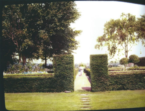 Clover Croft formal gardens designed by Guy Lowell.