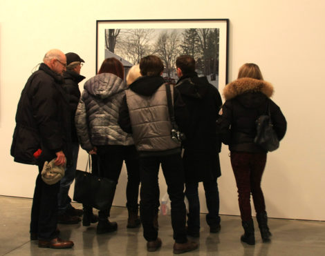 At the opening of 'Cathedral of the Pine.' Photo: David Noel Edwards