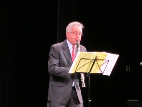 Clarinetist Paul Green, performing Béla Kovacs' 'Klezmer Melody.'