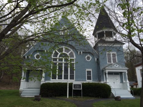 In Housatonic the Unitarian Universalist Meeting of South Berkshire that is on the National Register of Historic Places would also receive a CPA grant. Photo: Heather Bellow