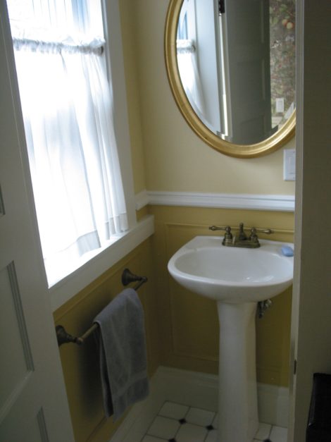 Adding a portion of your chosen color to a white base will give you a richly muted tone of the same favored color. Photo: Erica Fay