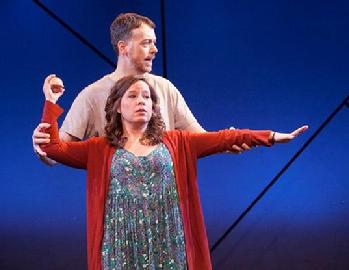 'Broken Window Theorem' by Suzanne Bradbeer: Matt Neely, Dina Thomas. Photo: Scott Barrow
