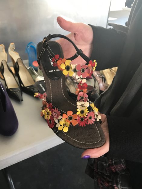 Shoes by Miu Miu. Photo: Marcie Setlow