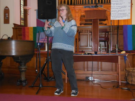 Jane Winn of the Berkshire Environmental Action League. Photo: Terry Cowgill