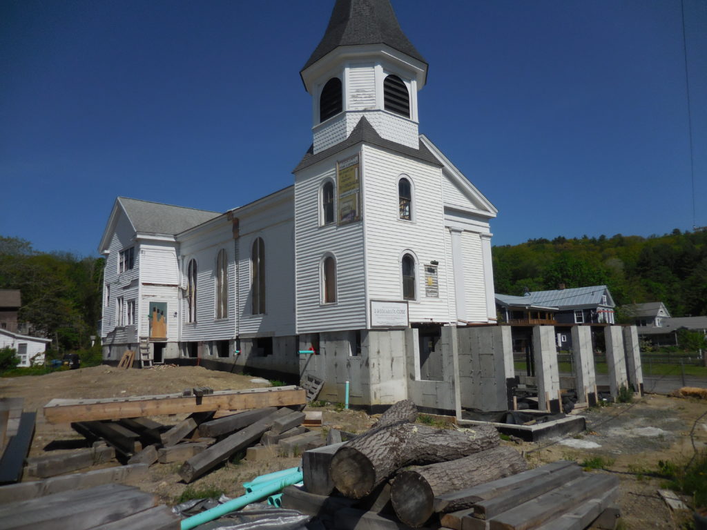 redevelopment resumes at elevated methodist church church resumes