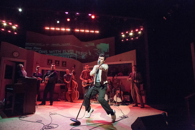 Brycen Katolinsky in 'Million Dollar Quartet.' Photo: Emma Rothenberg-Ware