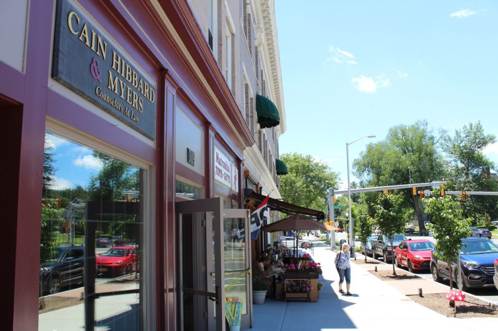 The Pittsfield-based Cain Hibbard & Myers is one of four law firms with offices on Main Street. Photo: Terry Cowgill