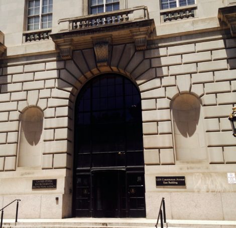 The entrance to EPA offices in Washington. Photo: Mary Douglas