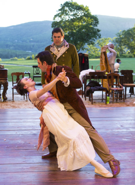 Amelia Pedlow, John Tufts and Jason O'Connell. Photo: T. Charles Erickson