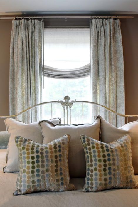 The fabrics on the bed pull the look together. Photo: Jane Feldman