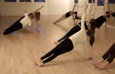 One of the classes at LifeWorks Studio in Great Barrington offered by the Moving Arts Exchange (MAX). Photo: Hannah Van Sickle