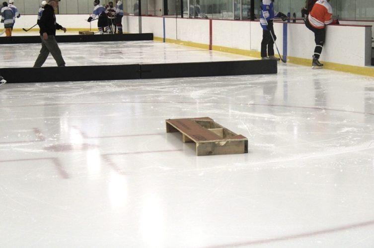 Berkshire Pond Hockey Classic goal boxes The Berkshire Edge