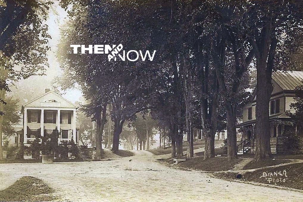 THEN & NOW The intersection of Main Street, Swamp Road, and Lenox Road